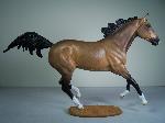 Northwind resin model horse white pine equine
