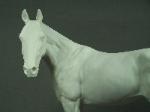 Irish thoroughbred resin horse statue