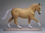 resin model horse painted moore hall white pine equine